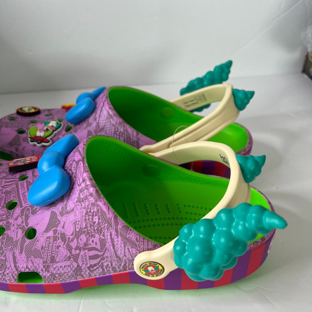 Crocs x The Simpsons Krusty the Clown Unisex  Classic Clog Size 8M /W10 - Picture 3 of 8
